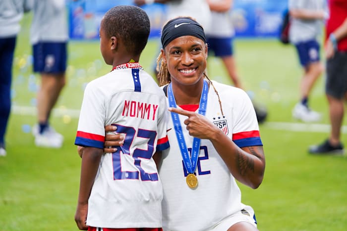 Jessica McDonald with son Jeremiah.